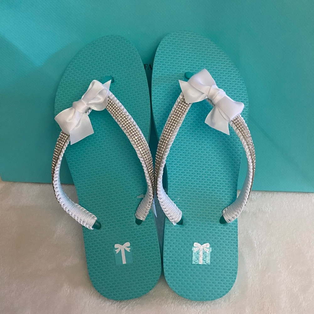Tiffany Inspired Flip Flips